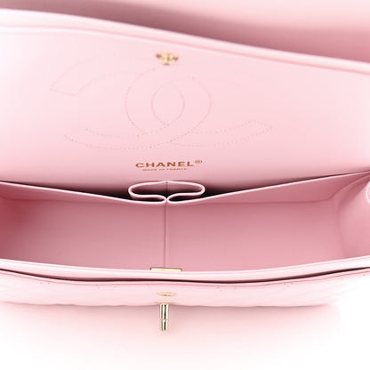 Chanel Caviar Quilted Jumbo Double Flap Light Pink 4 of 9