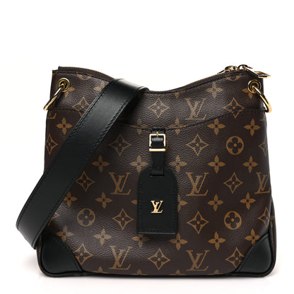 Louis Vuitton Monogram Odeon PM Black 1 of 9
