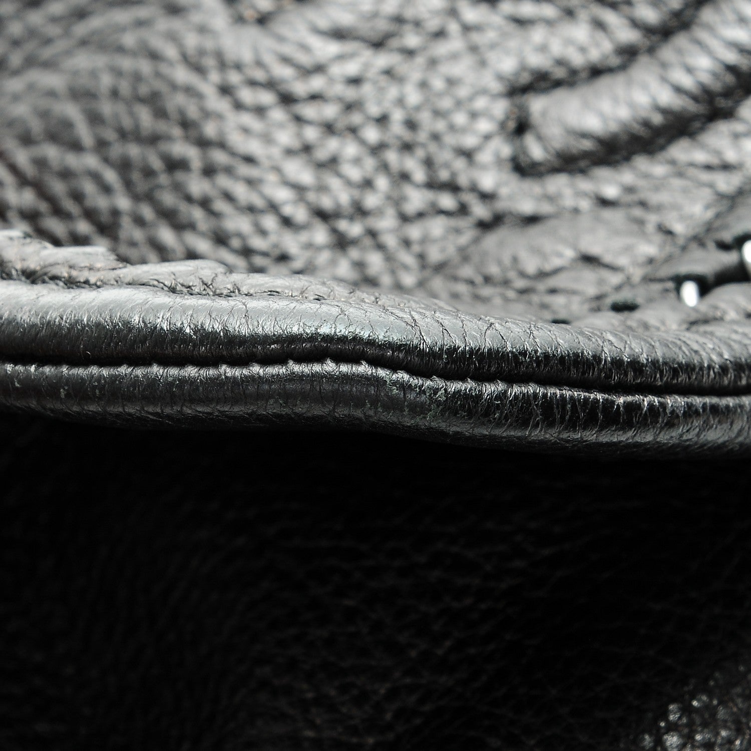 Chanel Deerskin Small Luxe Ligne Flap Black 7 of 7