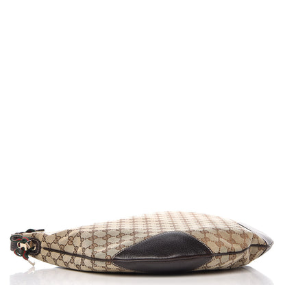 Gucci Monogram Large Princy Hobo Dark Brown 10 of 13