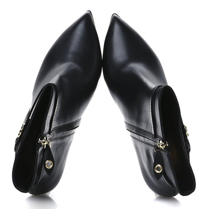 Louis Vuitton Calfskin LV Roxy Platform Ankle Boots 41 Black 2 of 8