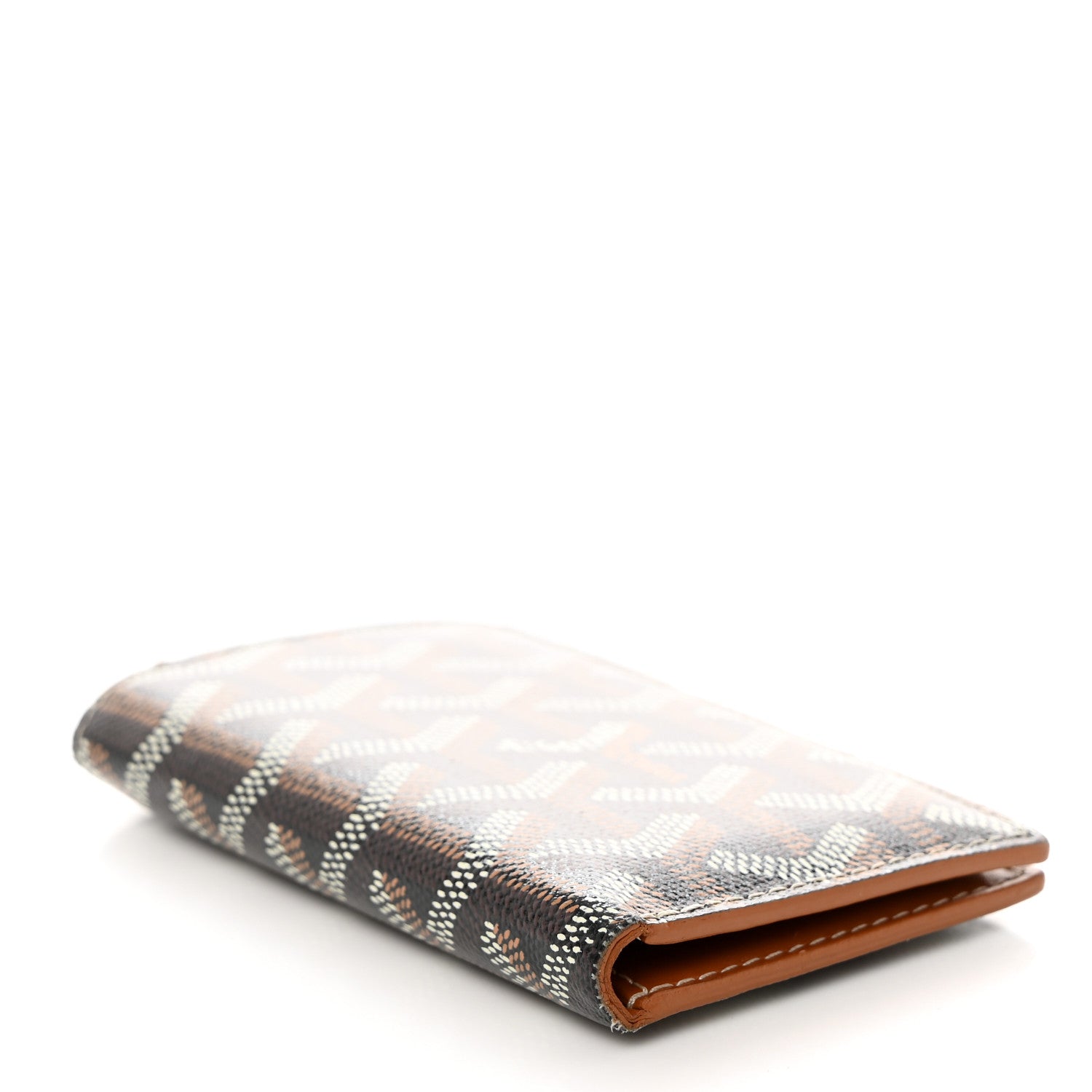 Goyard Goyardine Saint Pierre Card Holder Black Gold 5 of 8