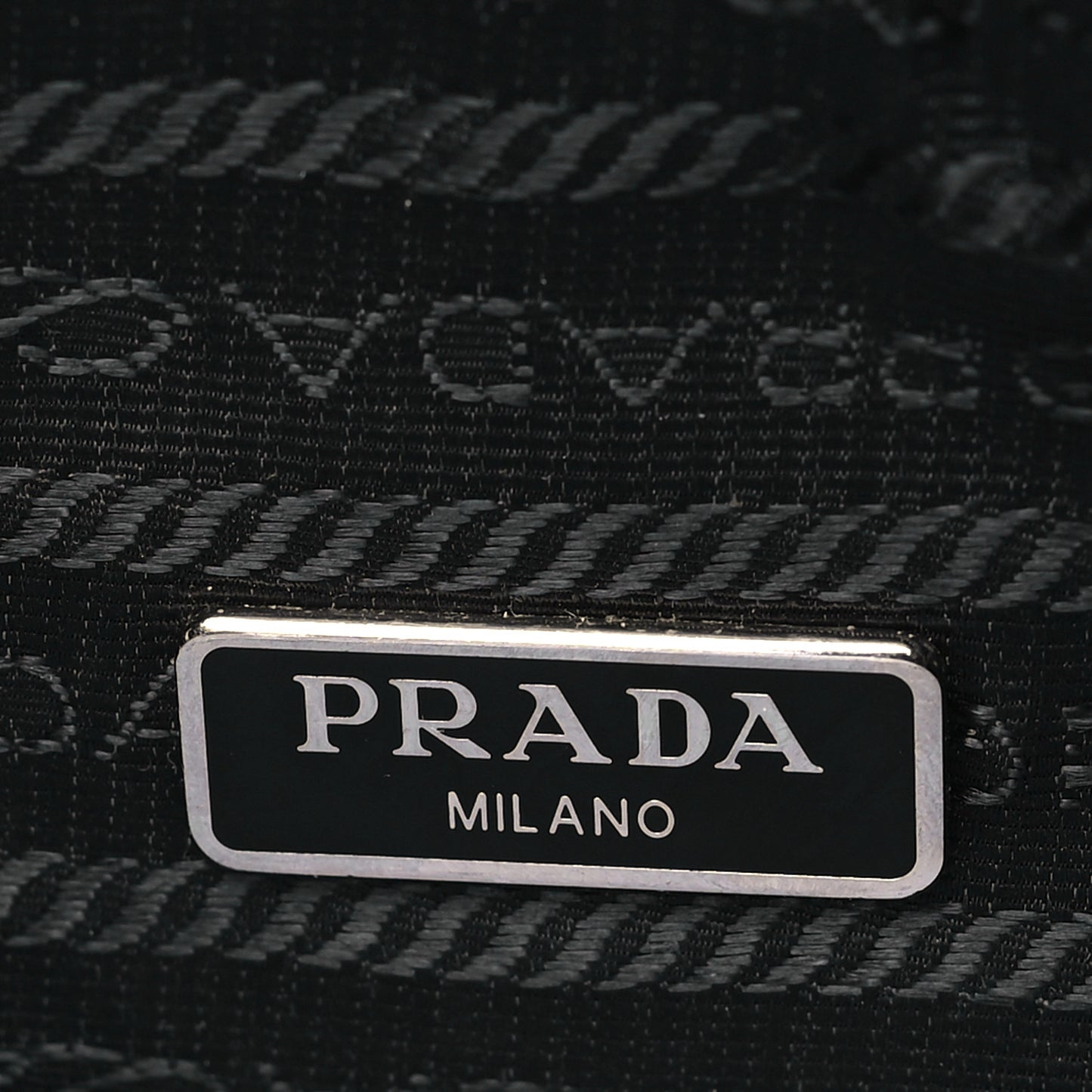 Tessuto Nylon Mini Re-Edition 2000 Bag Black