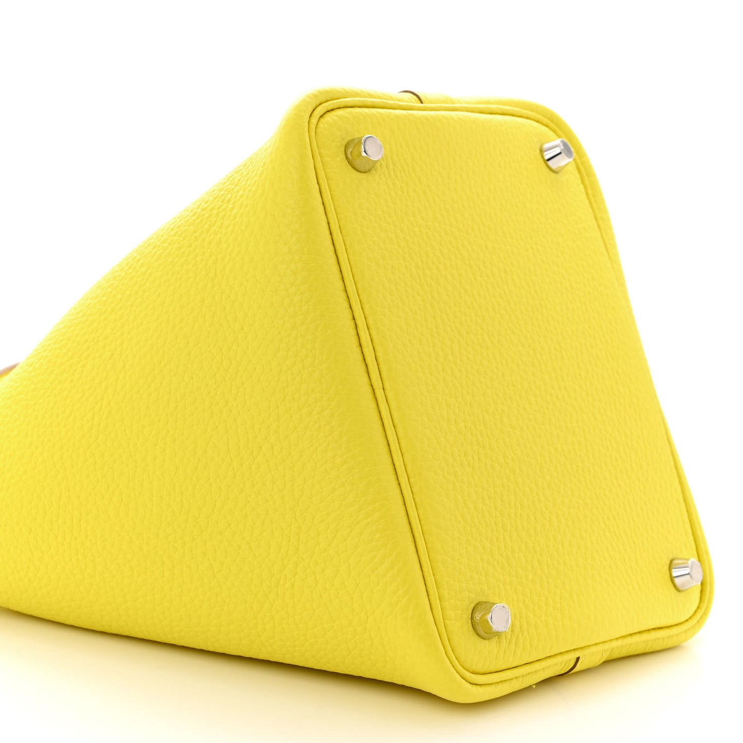 Taurillon Clemence Picotin Lock 18 PM Limoncello