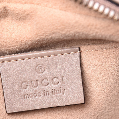 Gucci Calfskin Matelasse Small GG Marmont Chain Shoulder Bag Taupe 6 of 10