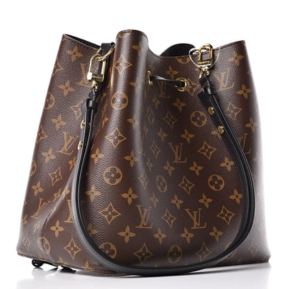 Louis Vuitton Monogram Neonoe MM Black 3 of 8