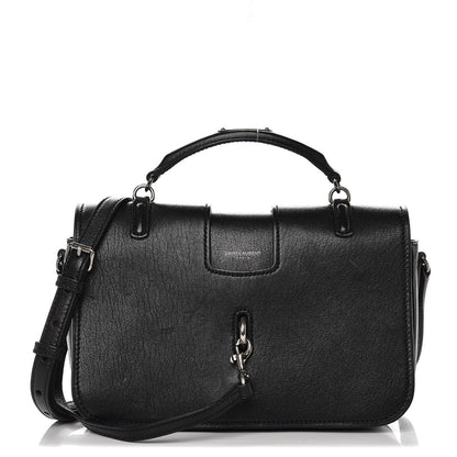 Saint Laurent Lambskin Medium Charlotte Messenger Bag Black 1 of 8