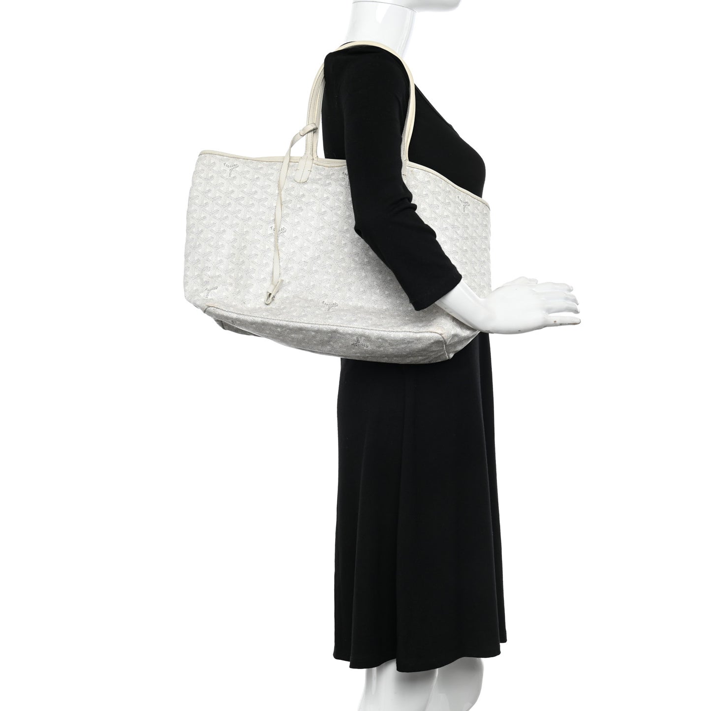 Goyardine Saint Louis PM White