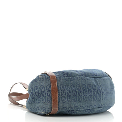 Gucci Denim GG Medium Abbey Shoulder Bag Blue 4 of 12
