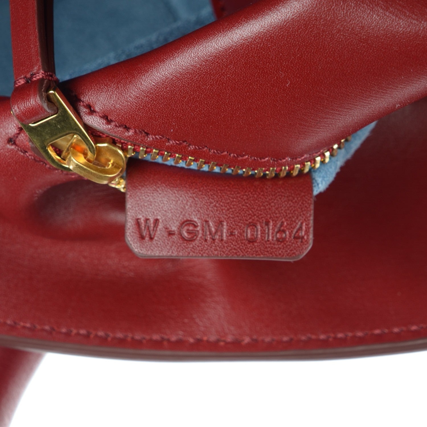 Celine Palmelato Calfskin Mini Tie Knot Tote Red 7 of 7