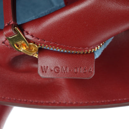 Celine Palmelato Calfskin Mini Tie Knot Tote Red 7 of 7