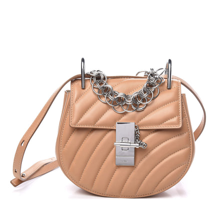 Chloe Calfskin Quilted Mini Drew Bijou Shoulder Bag Blushy Pink 1 of 11