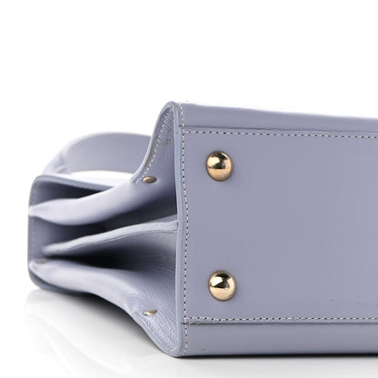 Salvatore Ferragamo Calfskin Gancini 2-Way Top Handle Bag Light Purple 8 of 14