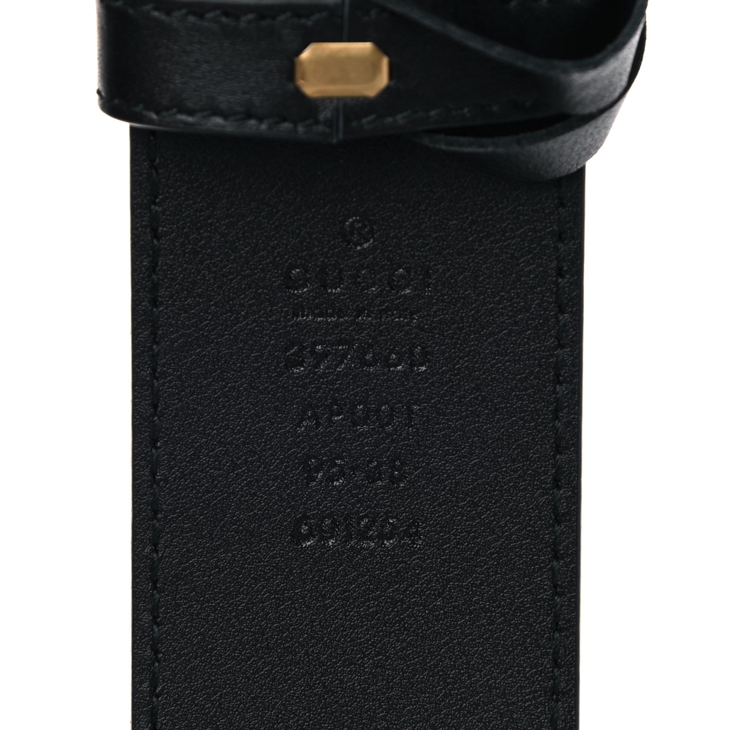 Calfskin Double G 40mm Belt 95 38 Black