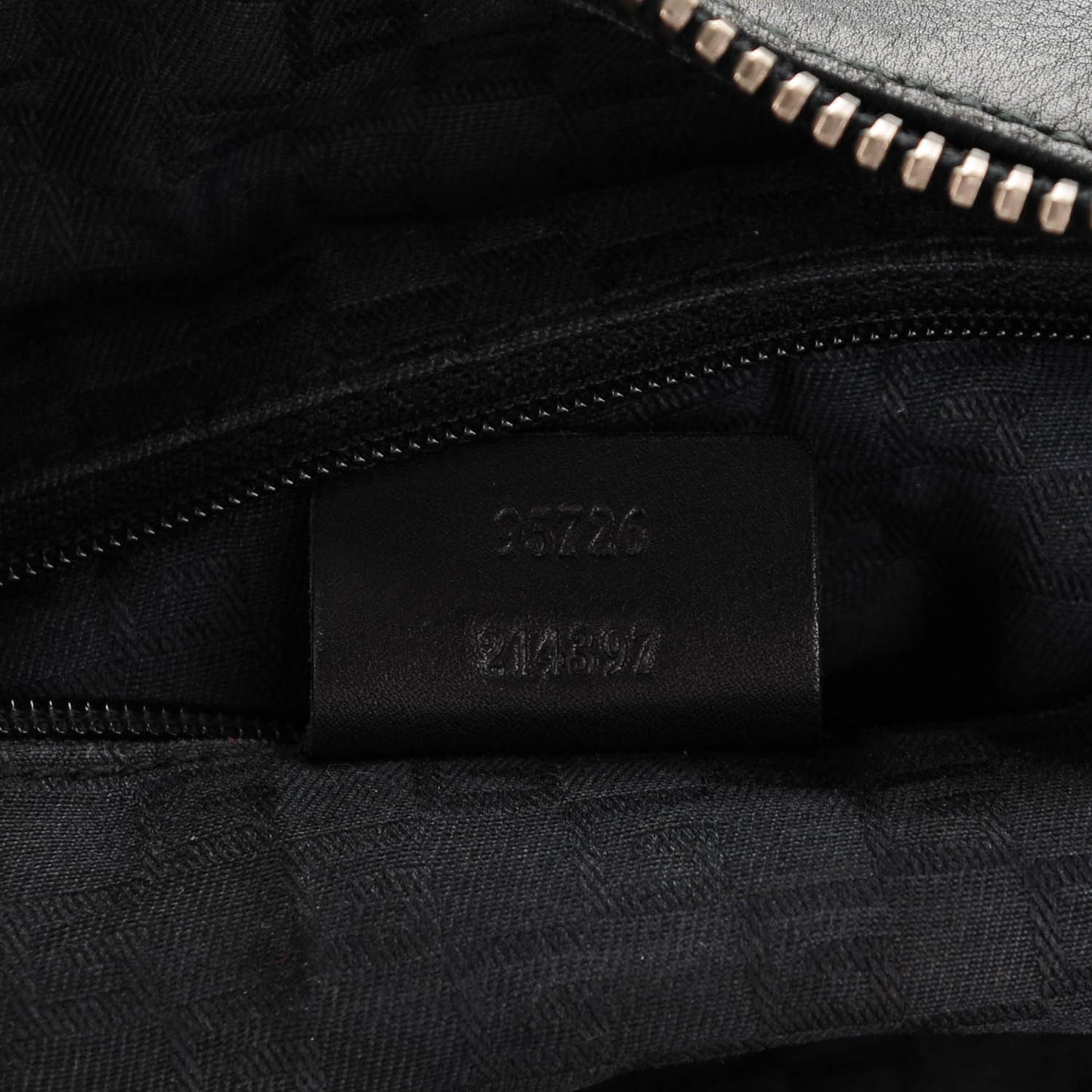Calfskin Half Moon Hobo Black