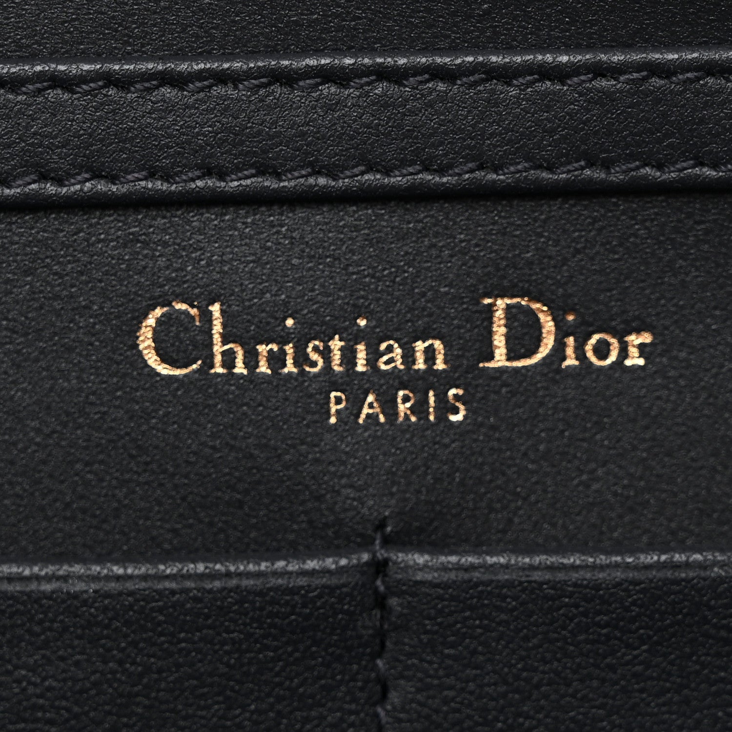 Christian Dior Metallic Patent Micro-Cannage Baby Diorama Flap Bag Navy Blue 6 of 12