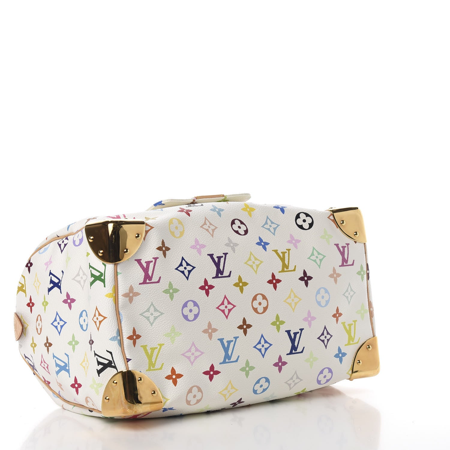 Louis Vuitton Monogram Multicolor Speedy 30 White 4 of 13