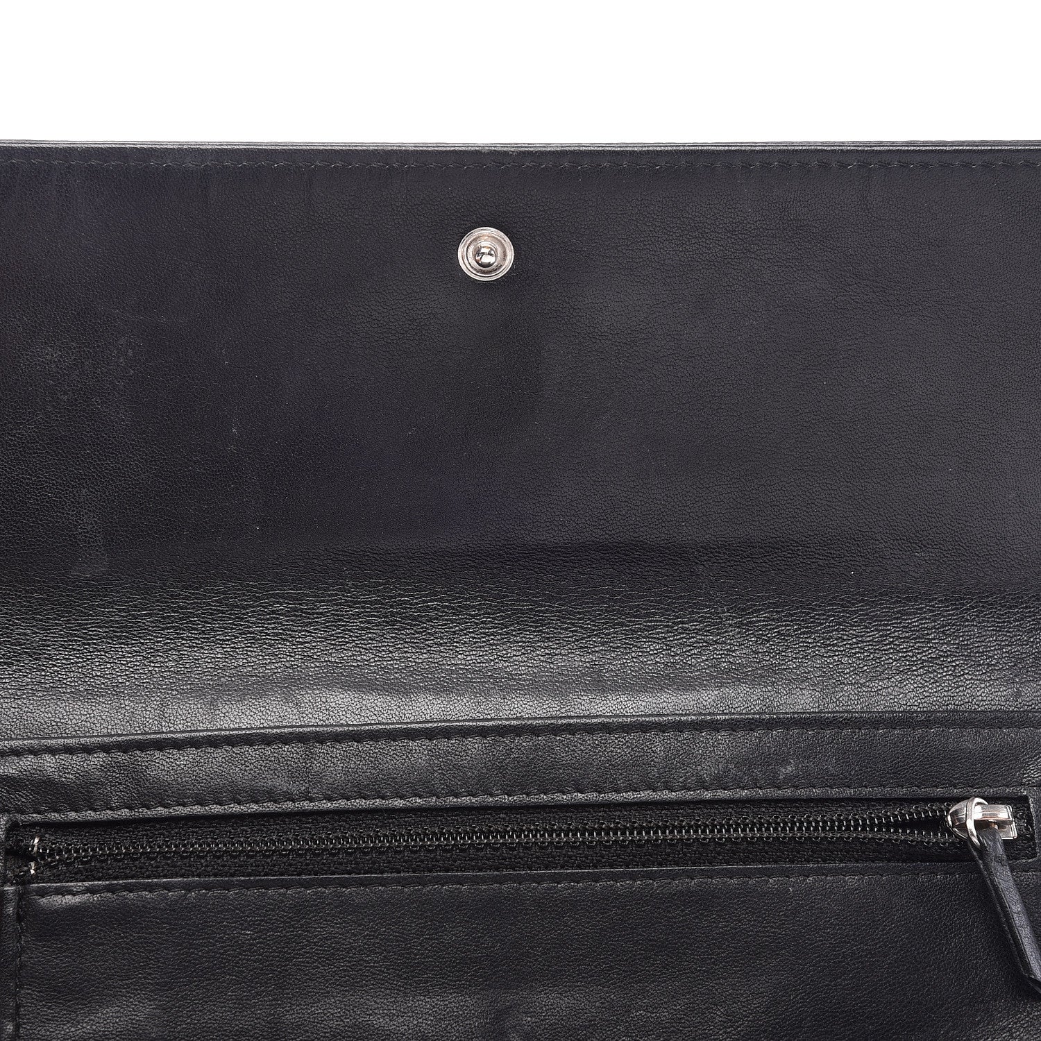 Chanel Caviar Timeless CC Large Flap Wallet Black 10 of 19