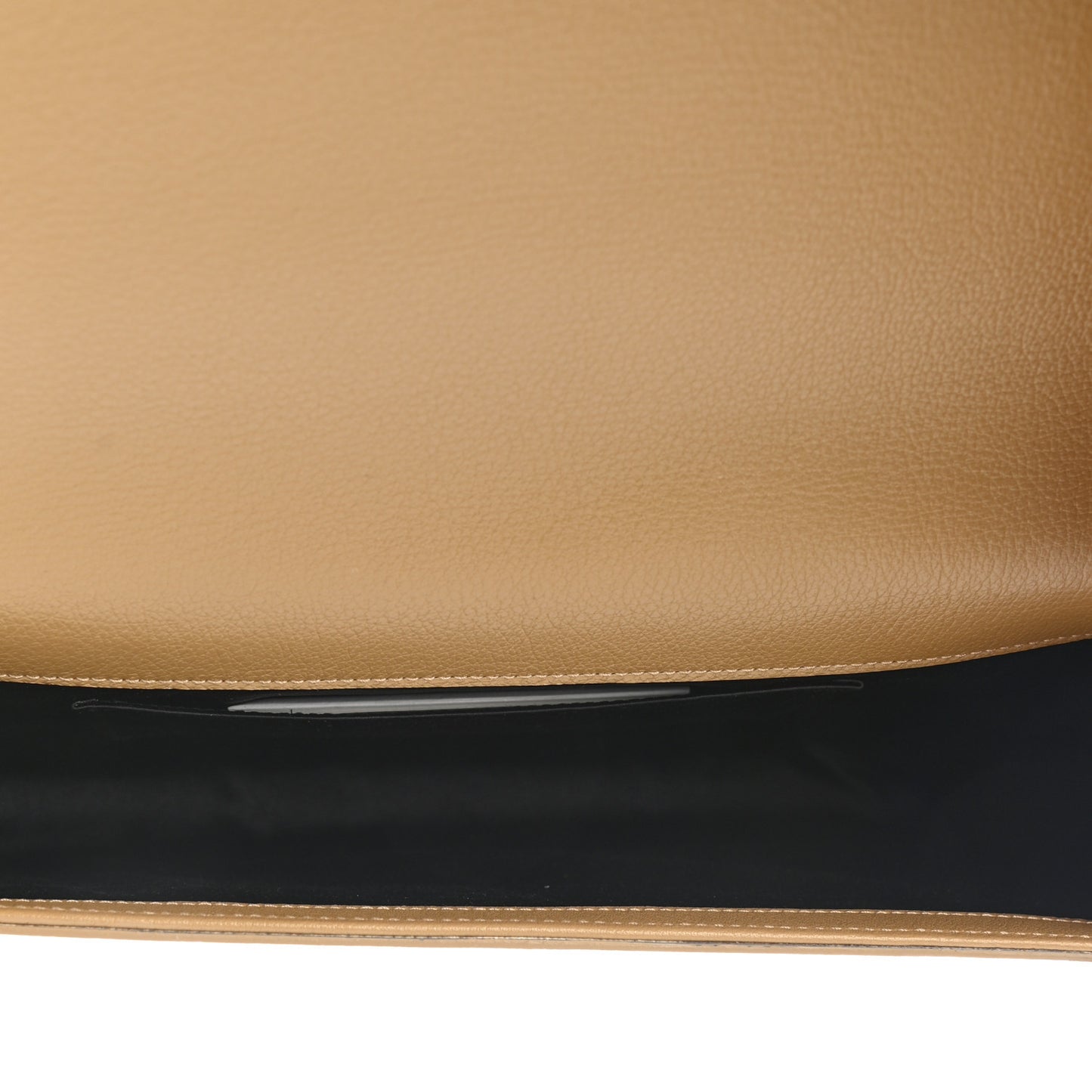 Calfskin Monogram Large Belle De Jour Clutch Beige