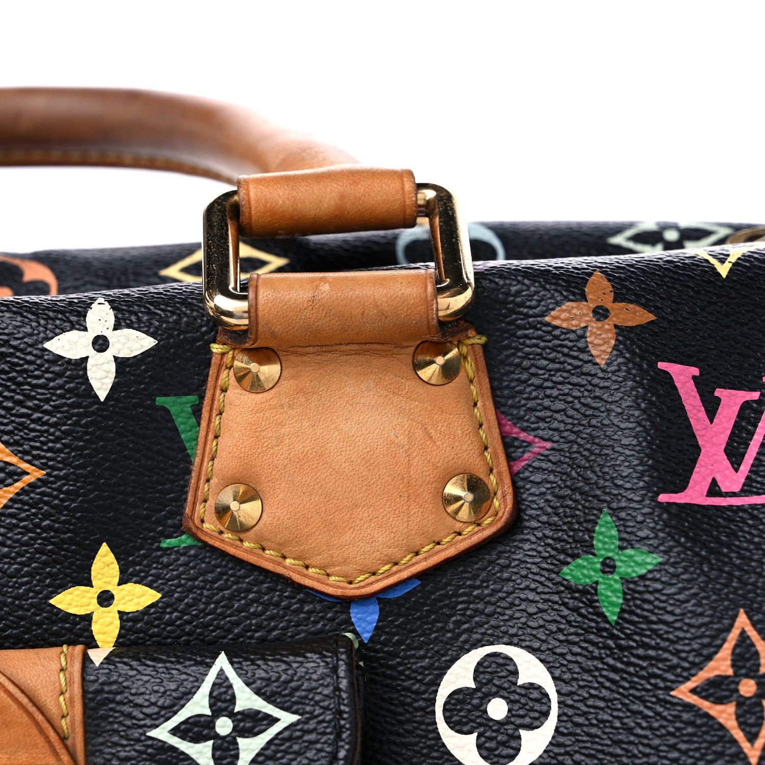 Louis Vuitton Monogram Multicolor Speedy 30 Black 14 of 20