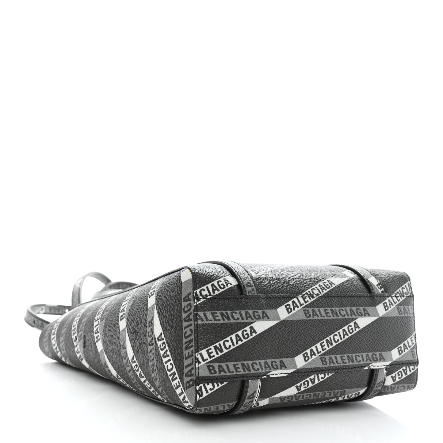 Coated Canvas Losange Monogram XXS Tote Black Grey