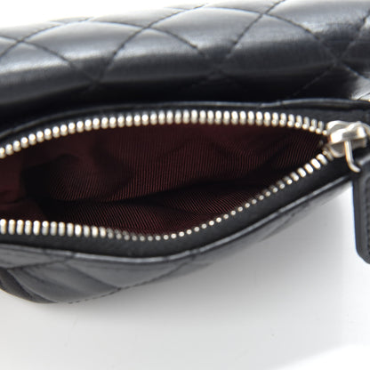 Chanel Lambskin Quilted Coin Purse Black 9 of 9