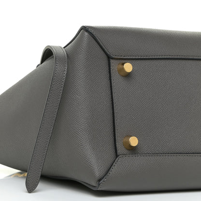 Celine Grained Calfskin Micro Belt Bag Grey 9 of 11