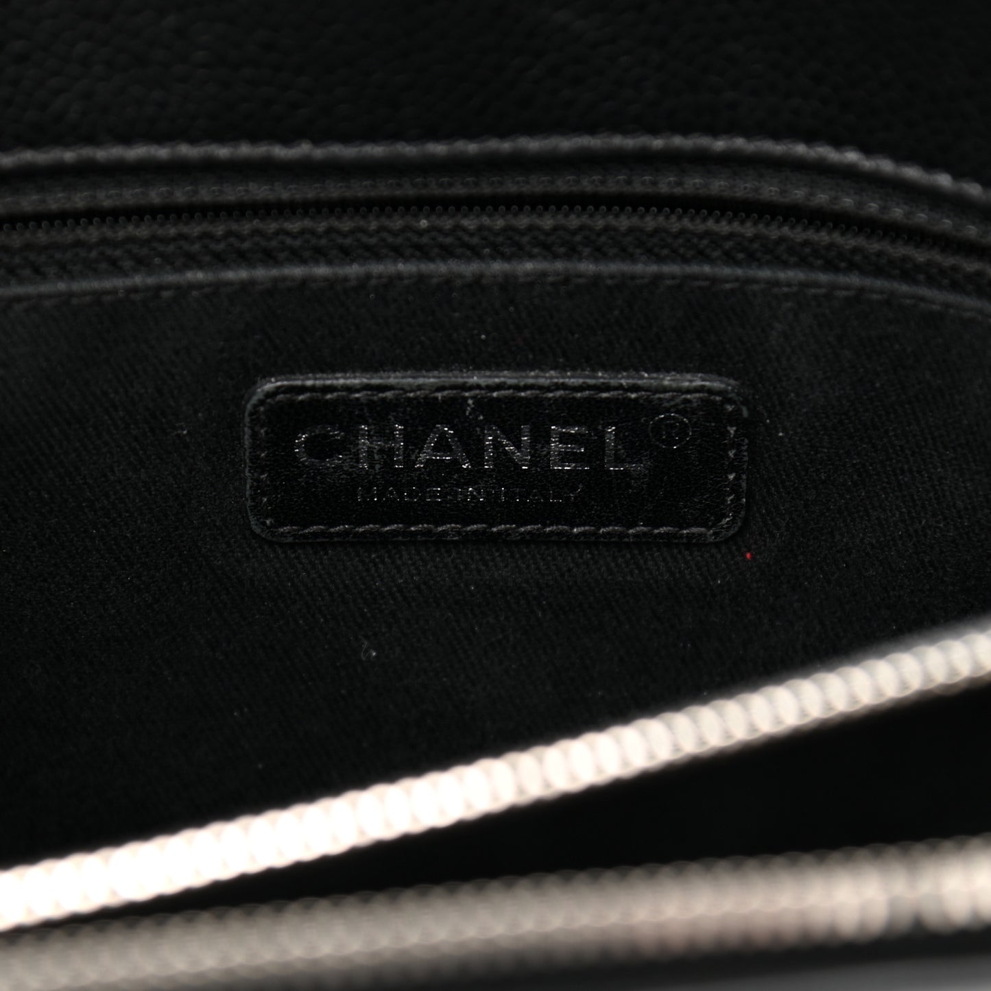 Caviar Quilted CC Timeless Soft Tote Black