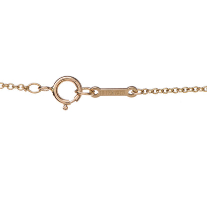 Tiffany 18K Yellow Gold Diamond Elsa Peretti Cross Pendant Necklace 5 of 10