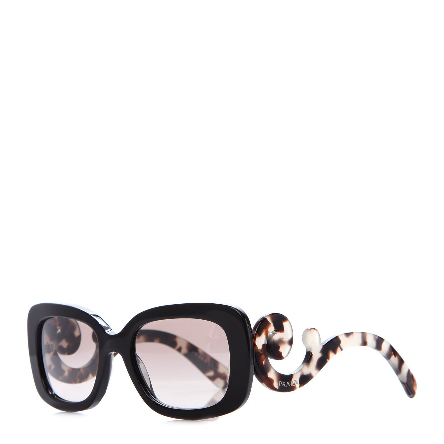 Prada Baroque Sunglasses SPR 270 Brown 1 of 7