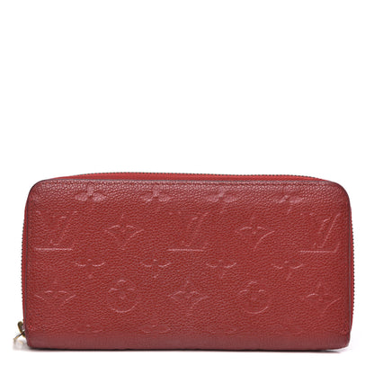 Louis Vuitton Empreinte Zippy Wallet Cherry 1 of 13
