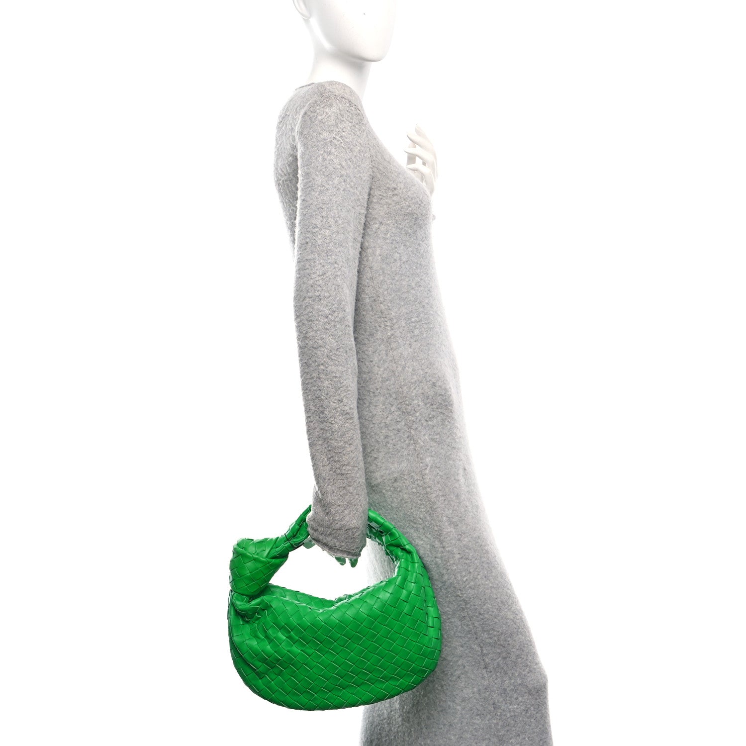 Bottega Veneta Nappa Intrecciato Teen Jodie Hobo Parakeet 2 of 11