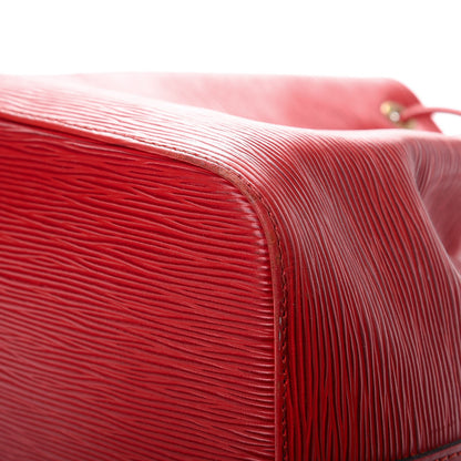 Louis Vuitton Epi Petit Noe Castillan Red 10 of 12