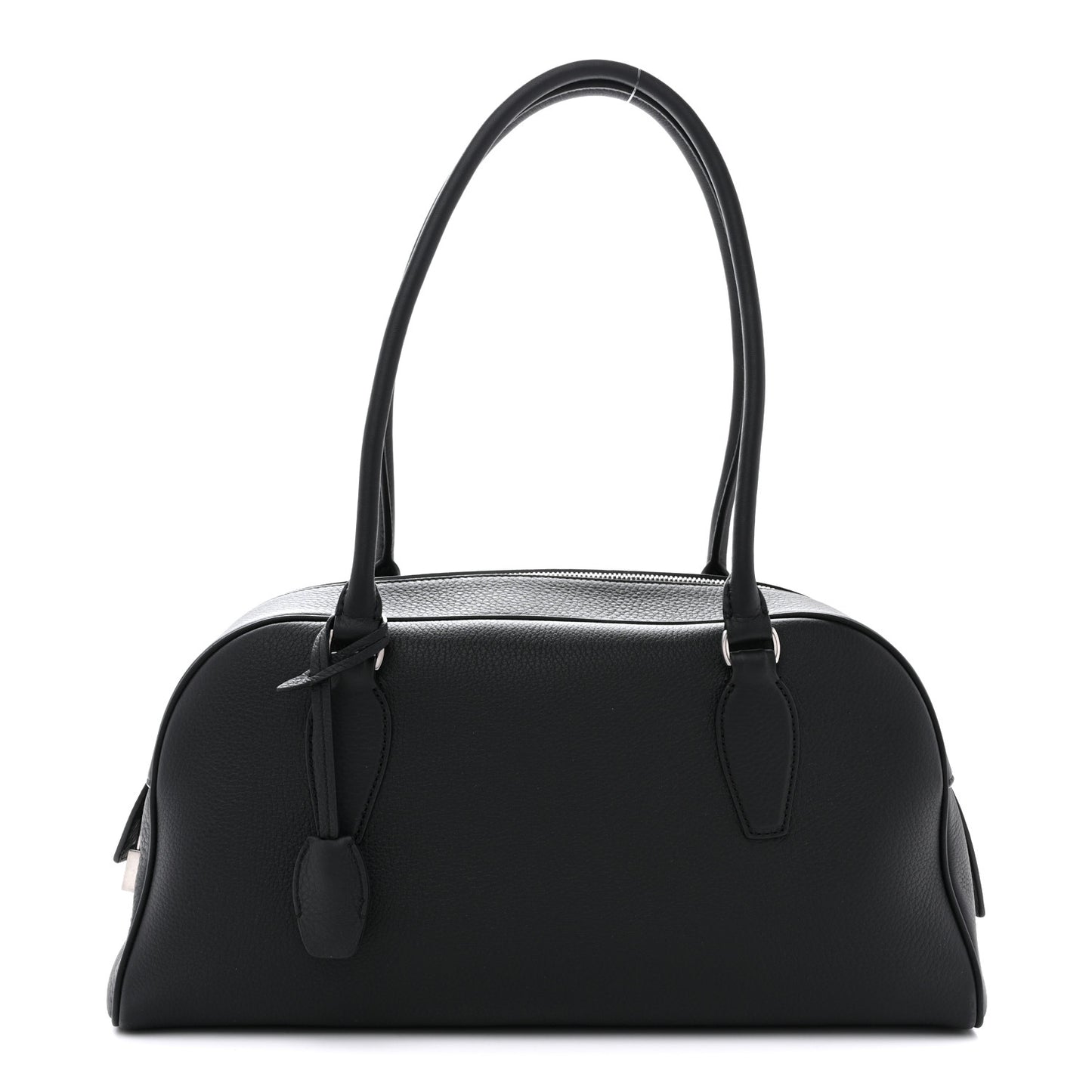 Grained Calfskin EW India Black