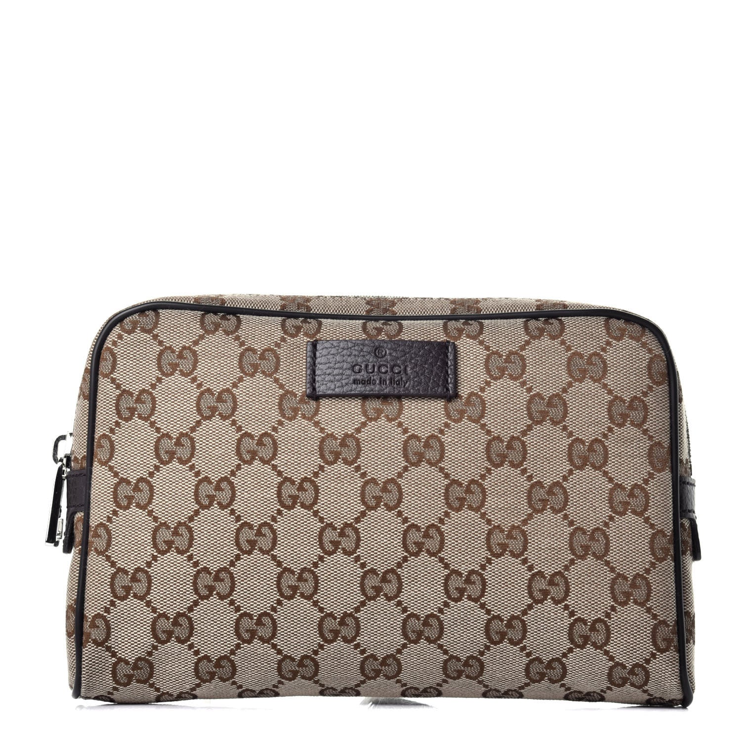 Gucci Monogram Belt Bag Dark Brown 1 of 7