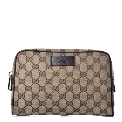 Gucci Monogram Belt Bag Dark Brown 1 of 7