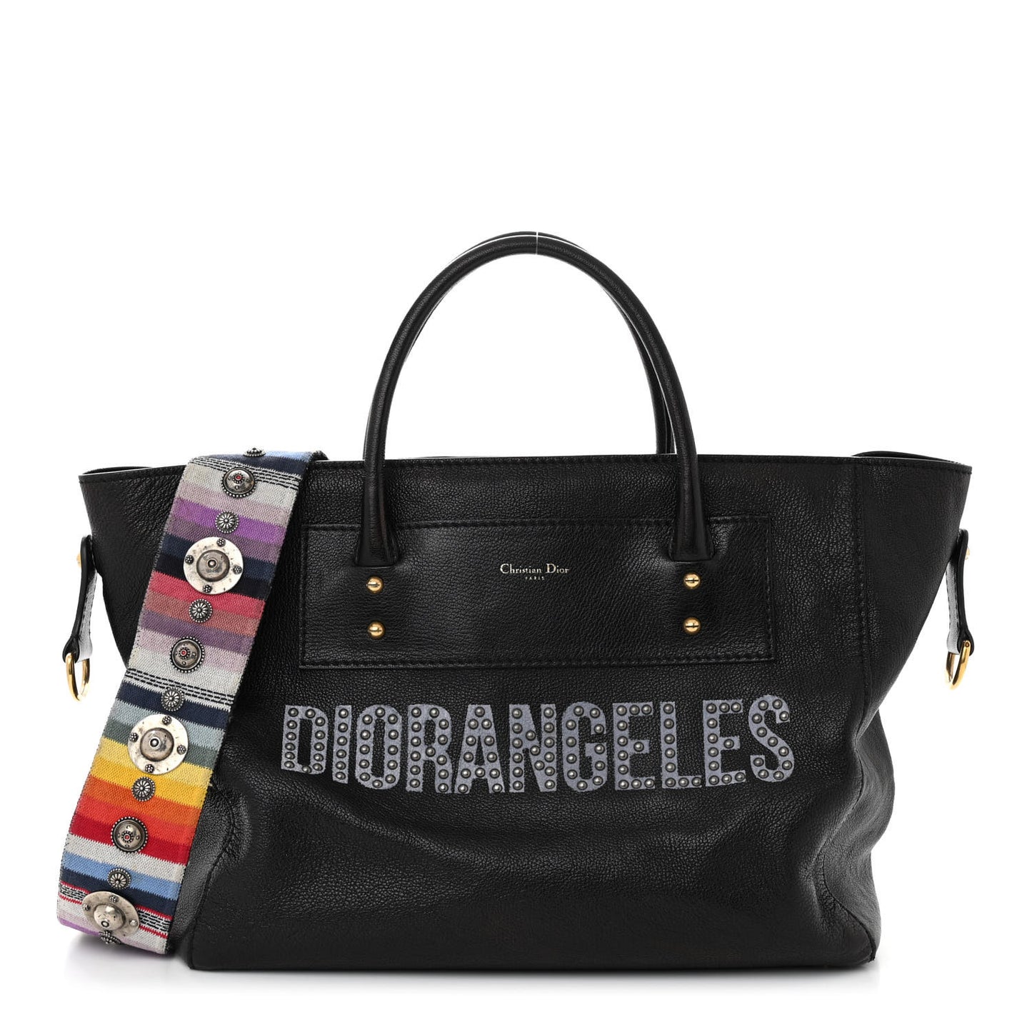 Goatskin DIORANGELES Tote Black