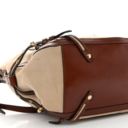 Burberry Canvas Calfskin Canterbury Tote 9 of 12