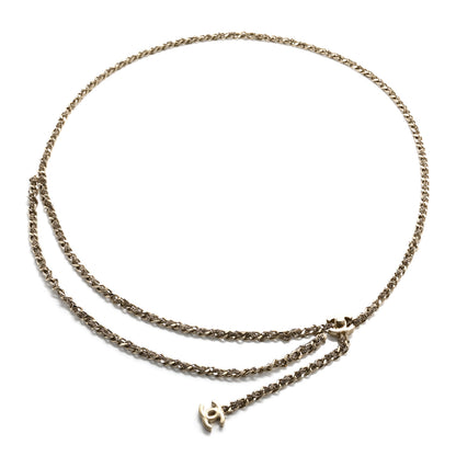 Chanel Metal CC Turlock Chain Belt Light Gold 1 of 4