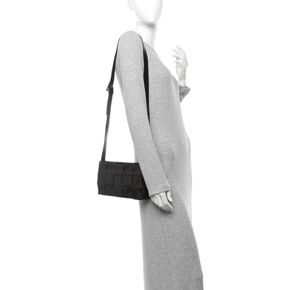 Bottega Veneta Paper Calfskin Maxi Intreccio Cassette Crossbody Bag Fondant 2 of 10
