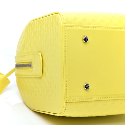 Louis Vuitton Damier Facette Speedy Cube PM Yellow 6 of 10