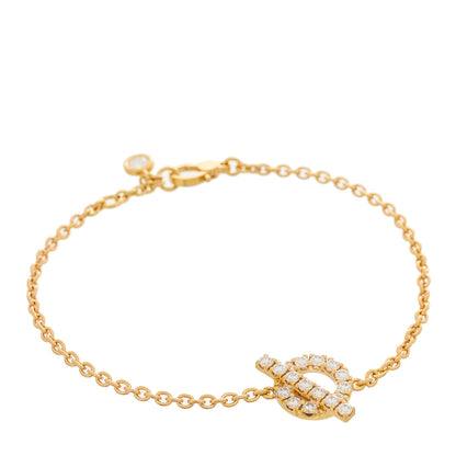 Hermes 18K Rose Gold Diamond Finesse Bracelet SH 1 of 4