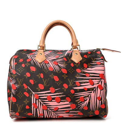 Louis Vuitton Monogram Jungle Dots Speedy 30 Sugar Pink Poppy 1 of 9