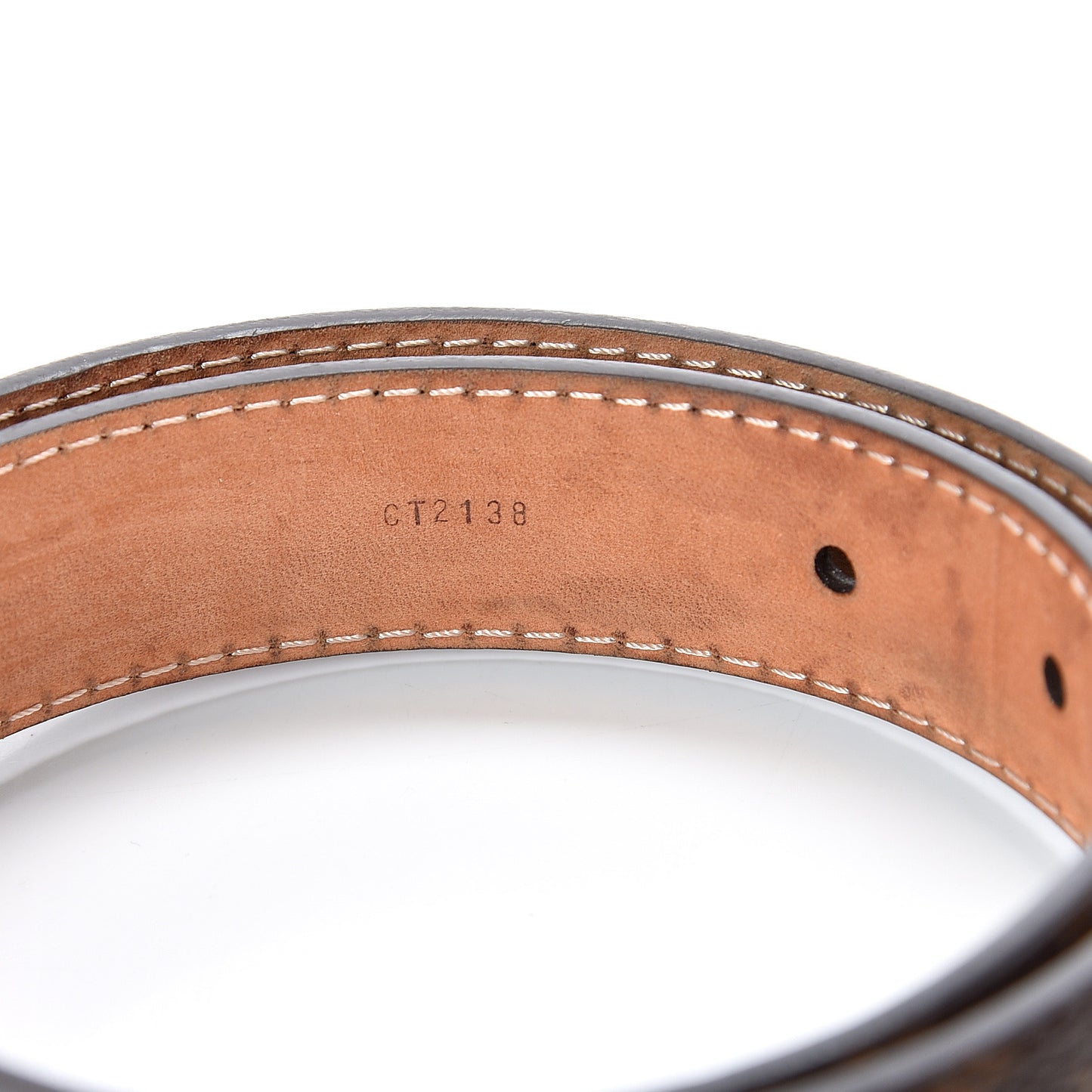 Mini Monogram 25mm LV Initiales Belt 80 32