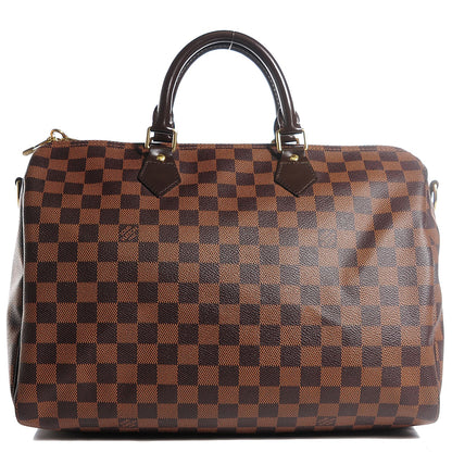 Louis Vuitton Damier Ebene Speedy Bandouliere 35 1 of 8
