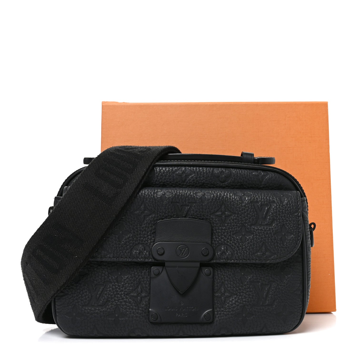 s*9様 s*a様 s*9様 LOUIS VUITTON モノグラム ショルダー Louis Vuitton Taurillon Monogram S Lock Messenger Black 1905796