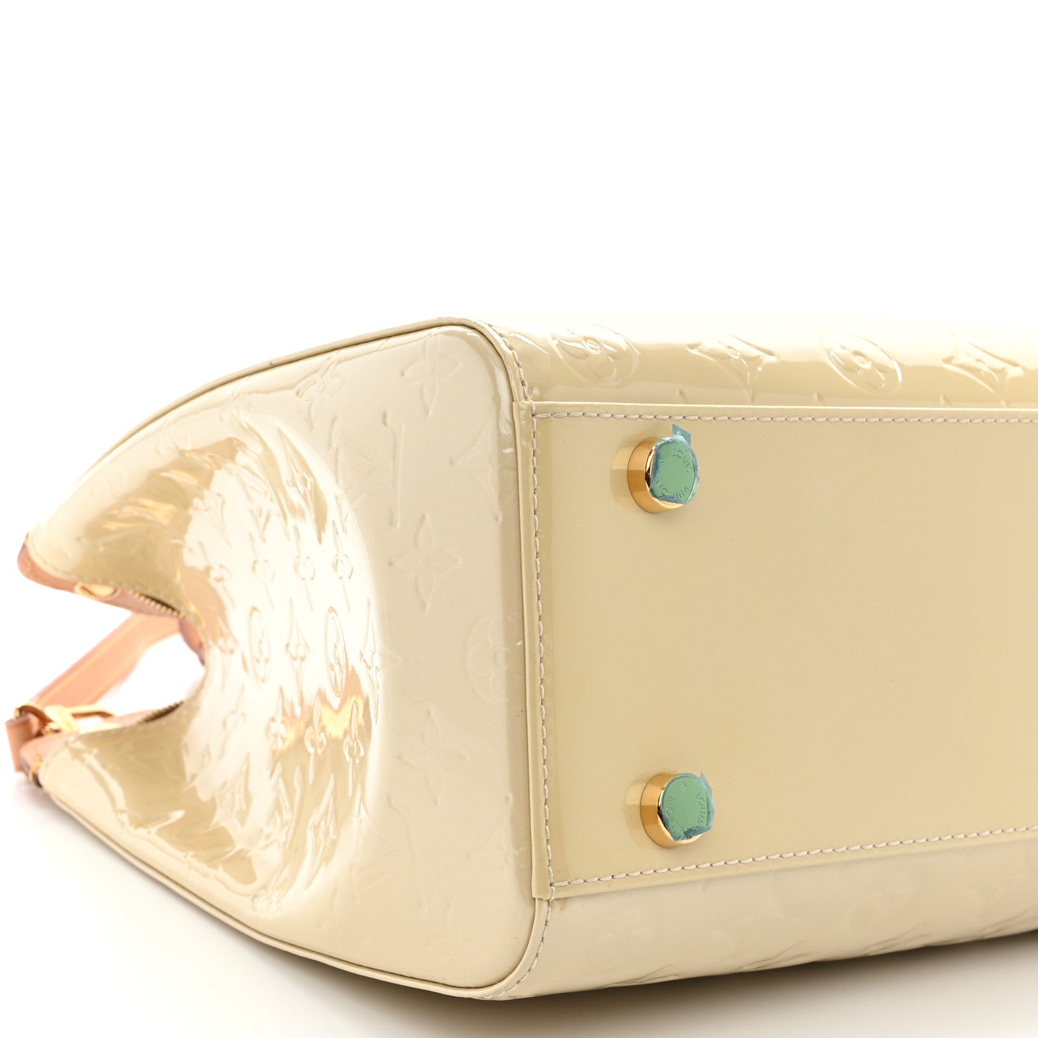 Louis Vuitton Vernis Brea GM Blanc Corail 8 of 9