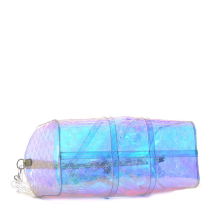 Louis Vuitton PVC Monogram Keepall Bandouliere 50 Iridescent Prism 4 of 9