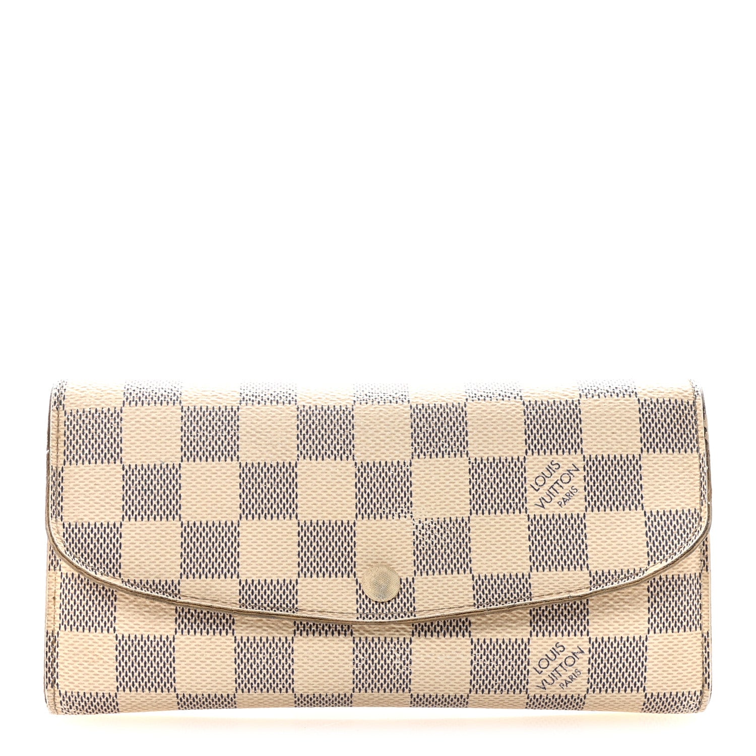 Louis Vuitton Damier Azur Emilie Wallet 1 of 6
