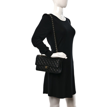 Chanel Caviar Quilted Medium Double Flap Black 2 of 9
